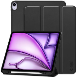 Flip Θήκη με Υποδοχή για Apple Pencil - Apple iPad Air 13" 2026 / 2024 - Tech-Protect SC Pen Smartcase - Black (5906302308651)