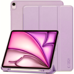 Flip Θήκη με Υποδοχή για Apple Pencil - Apple iPad Air 13" 2026 / 2024 - Tech-Protect SC Pen Smartcase - Violet (5906302308668)