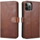 iCarer Crazy Horse Real Leather Detachable 2 in 1 Wallet - Δερμάτινη Θήκη / Πορτοφόλι με RFID - Apple iPhone 12 Pro Max - Coffee (WMI1208-CO)