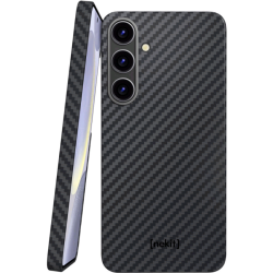 Σκληρή MagSafe Θήκη Aramid Fiber - Samsung Galaxy S24 Plus - Nekit Fiber - 1mm - 1500D Kevlar - Black (8719246451966)
