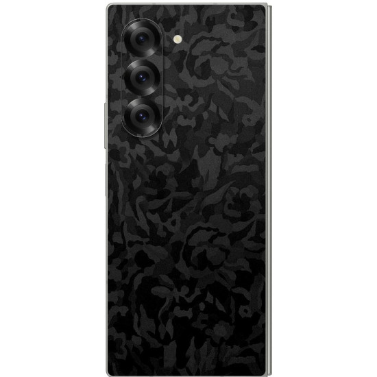 Αυτοκόλλητο Skin Προστασίας Πλάτης - Samsung Galaxy Z Fold6 - Gams Premium Vinyl Skin Back Plate - Camo Black (GAMS-VNL-SKIN-CB-002-210)