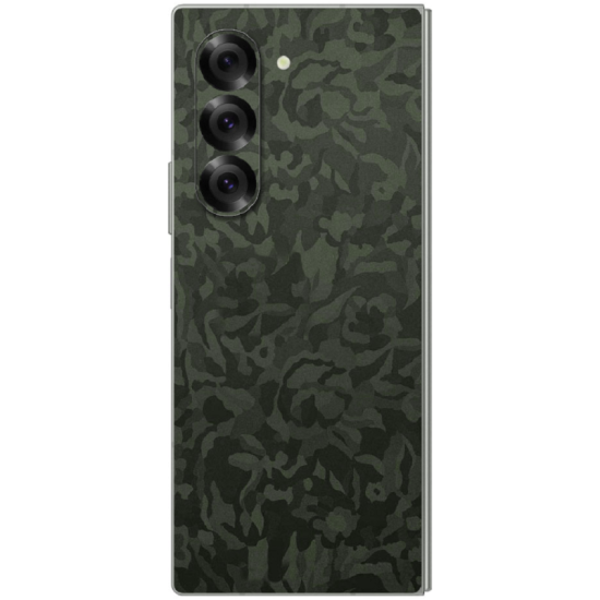 Αυτοκόλλητο Skin Προστασίας Πλάτης - Samsung Galaxy Z Fold6 - Gams Premium Vinyl Skin Back Plate - Camo Green (GAMS-VNL-SKIN-CG-002-210)