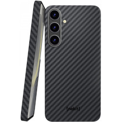 Σκληρή MagSafe Θήκη Aramid Fiber - Samsung Galaxy S24 - Nekit Fiber - 1mm - 1500D Kevlar - Black (8719246451973)