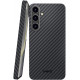 Σκληρή MagSafe Θήκη Aramid Fiber - Samsung Galaxy S24 - Nekit Fiber - 1mm - 1500D Kevlar - Black (8719246451973)