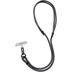 UAG Civilian Crossbody Slim Lanyard - Αποσπώμενο Λουράκι Λαιμού για Θήκες Κινητών / Smartphones - 7mm - Graphite / Black (964420113240)