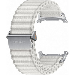 Υφασμάτινο Λουράκι - Samsung Galaxy Watch Ultra 2025 / 2024 47mm - Official Samsung Trail Band - White Sand (ET-SVL70MWEGEU)