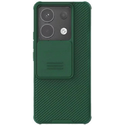 Σκληρή Θήκη με Κάλυμμα για την Κάμερα - Xiaomi Redmi Note 13 Pro 5G / Poco X6 - Nillkin CamShield Pro - Dark Green (6902048271944)