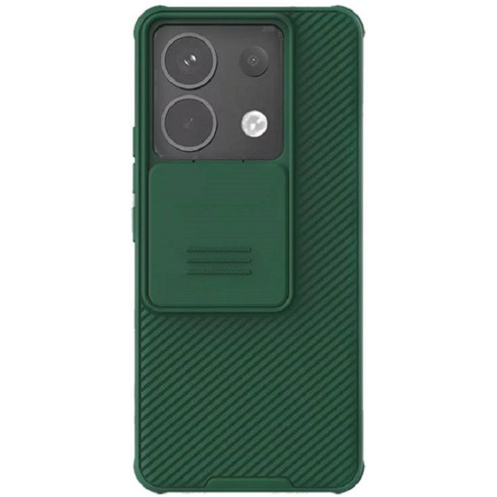 Σκληρή Θήκη με Κάλυμμα για την Κάμερα - Xiaomi Redmi Note 13 Pro 5G / Poco X6 - Nillkin CamShield Pro - Dark Green (6902048271944)