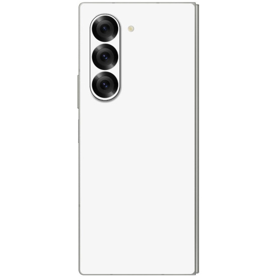 Αυτοκόλλητο Skin Προστασίας Πλάτης - Samsung Galaxy Z Fold6 - Gams Premium Vinyl Skin Back Plate - White Matte (GAMS-VNL-SKIN-WM-002-210)
