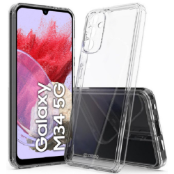 Crong Crystal Shield - Διάφανη Σκληρή Θήκη - Samsung Galaxy M34 5G - Transparent (CRGCSHCSGM34TRS)