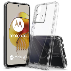 Crong Crystal Shield - Διάφανη Σκληρή Θήκη - Motorola Moto G73 - Transparent (CRGCSHCMOG73TRS)