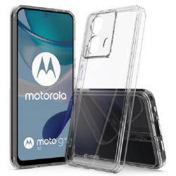 Crong Crystal Shield - Διάφανη Σκληρή Θήκη - Motorola Moto G53 - Transparent (CRGCSHCMOG53TRS)