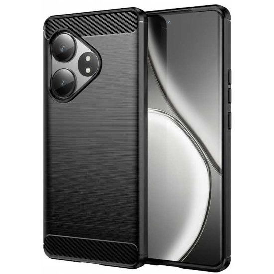 Θήκη Σιλικόνης - Realme GT 6 / GT 6T - Spacecase Carbon - Black (5905719110819)