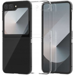 Διάφανη Σκληρή Θήκη - Samsung Galaxy Z Flip6 - Spacecase Crystal Case - 2mm - Clear (5905719110826)