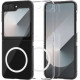 Διάφανη Σκληρή Θήκη MagSafe - Samsung Galaxy Z Flip6 - Spacecase Crystal MagCase - 2mm - Clear (5905719110840)