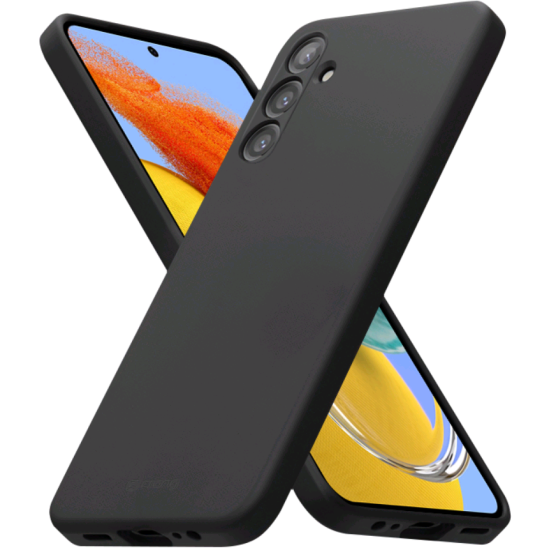 Premium Θήκη Σιλικόνης - Samsung Galaxy M14 5G - Crong Color - Black (CRGCOLRSGM14BLK)