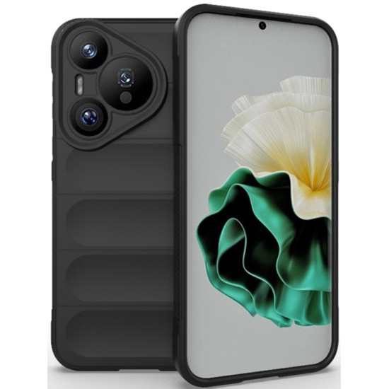 Θήκη Σιλικόνης - Huawei Pura 70 - Techsuit Magic Shield - Black (5949419165441)