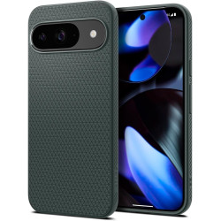 Θήκη Σιλικόνης - Google Pixel 9 / 9 Pro - Spigen Liquid Air - Abyss Green (ACS07683)