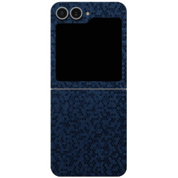 Αυτοκόλλητο Skin Προστασίας Πλάτης - Samsung Galaxy Z Flip6 - Gams Premium Vinyl Skin Back Plate - Honeycomb Blue (GAMS-VNL-SKIN-HBL-002-211)