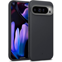 Ανθεκτική Θήκη Σιλικόνης - Google Pixel 9 Pro XL - Caseology Nano Pop - Black Sesame (ACS07808)