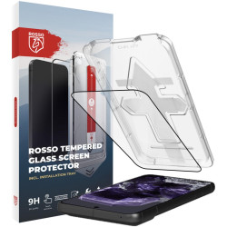Rosso Tempered Glass - FullFace Αντιχαρακτικό Προστατευτικό Γυαλί Οθόνης - Google Pixel 8 (8719246452536)