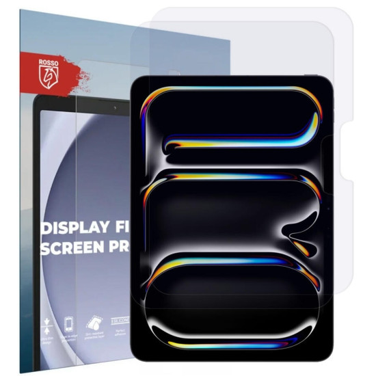 Μεμβράνη Προστασίας Οθόνης - Apple iPad Pro 11" 2025 / 2024 - Rosso Ultra Clear Display Film Screen Protector - 2 Τεμάχια - Clear (8719246453120)