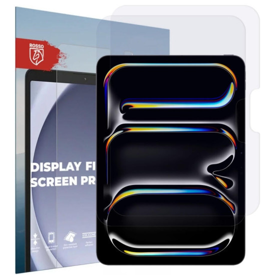 Μεμβράνη Προστασίας Οθόνης - Apple iPad Pro 13" 2025 / 2024 - Rosso Ultra Clear Display Film Screen Protector - 2 Τεμάχια - Clear (8719246453137)