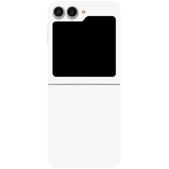 Αυτοκόλλητο Skin Προστασίας Πλάτης - Samsung Galaxy Z Flip6 - Gams Premium Vinyl Skin Back Plate - White Matte (GAMS-VNL-SKIN-WM-002-211)