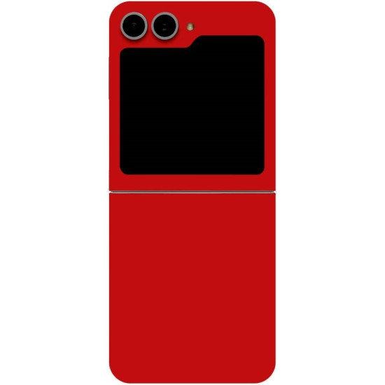 Αυτοκόλλητο Skin Προστασίας Πλάτης - Samsung Galaxy Z Flip6 - Gams Premium Vinyl Skin Back Plate - Red Matte (GAMS-VNL-SKIN-RM-002-211)