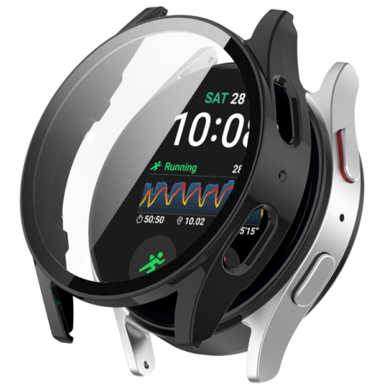 Tech-Protect Defence360 - Θήκη με Tempered Glass - Samsung Galaxy Watch FE / 5 / 4 40mm - Black (5906302311842)