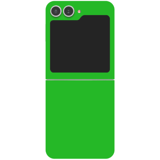 Αυτοκόλλητο Skin Προστασίας Πλάτης - Samsung Galaxy Z Flip6 - Gams Premium Vinyl Skin Back Plate - Green Matte (GAMS-VNL-SKIN-GM-002-211)