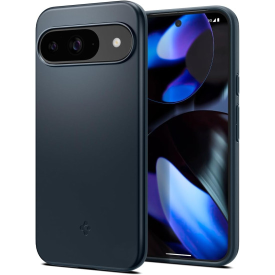 Θήκη - Google Pixel 9 / 9 Pro - Spigen Thin Fit - Metal Slate (ACS07698)