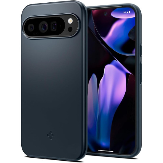 Θήκη - Google Pixel 9 Pro XL - Spigen Thin Fit - Metal Slate (ACS07732)