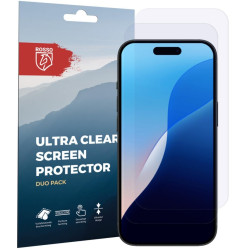 Μεμβράνη Προστασίας Οθόνης - Apple iPhone 16 - Rosso Ultra Clear Screen Protector - 2 Τεμάχια (8719246455865)