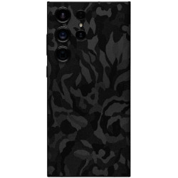 Αυτοκόλλητο Skin Προστασίας Πλάτης - Samsung Galaxy S24 Ultra - Gams Premium Vinyl Skin Back Plate - Camo Black (GAMS-VNL-SKIN-CB-002-201)