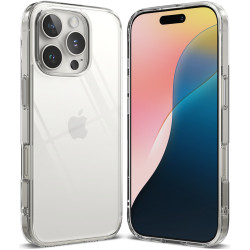 Σκληρή Θήκη με TPU Bumper - Apple iPhone 16 Pro Max - Ringke Fusion - Clear (8809961789441)