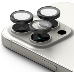 Αντιχαρακτικό Προστατευτικό Γυαλί Apple iPhone 16 Pro / 16 Pro Max - Vivid Camera Protective Lens 3 in 1 για Φακό Κάμερας - Black (VICAM497BK)