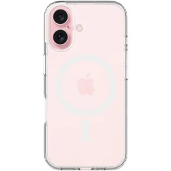 Θήκη Apple iPhone 16 - Vivid MagSafe Hybrid Case Διάφανη με MagSafe - White (VIMAGACR496WT)