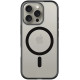 Θήκη Apple iPhone 16 Pro - Vivid MagSafe Hybrid Case Διάφανη με MagSafe - Black (VIMAGACR497BK)