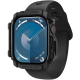 Ανθεκτική Θήκη Σιλικόνης - Apple Watch 11 / 10 42mm - Spigen Rugged Armor - Matte Black (ACS08585)