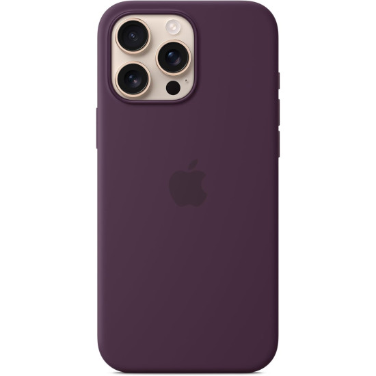 Θήκη iPhone 16 Pro Max Official Apple Silicone Case Σιλικόνης με MagSafe - Plum (MYYW3ZM/A)