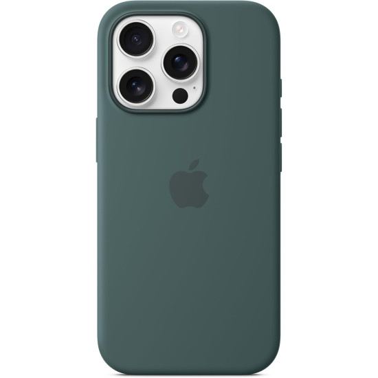 Θήκη iPhone 16 Pro Official Apple Silicone Case Σιλικόνης με MagSafe - Lake Green (MYYR3ZM/A)