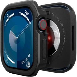 Ανθεκτική Θήκη Σιλικόνης - Apple Watch 11 / 10 46mm - Caseology Vault - Matte Black (ACS08610)