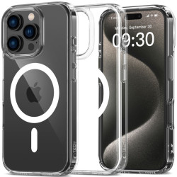Σκληρή Διάφανη Θήκη MagSafe - Apple iPhone 16 Pro - Tech-Protect FlexAir Hybrid - Clear (5906302311484)