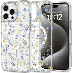 Σκληρή Θήκη MagSafe - Apple iPhone 16 Pro - Tech-Protect MagMood - Spring Flowers (5906302311521)