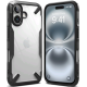 Θήκη Apple iPhone 16 - Ringke Fusion X Σκληρή - Black (8800274960473)