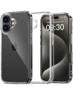 Θήκη Apple iPhone 16 - Tech-Protect FlexAir Hybrid Σκληρή Διάφανη - Clear (5906302311620)