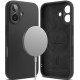 Θήκη Apple iPhone 16 - Ringke Silicone Magnetic Ανθεκτική Σιλικόνης με MagSafe - Black (8800274960572)