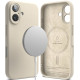 Θήκη Apple iPhone 16 - Ringke Silicone Magnetic Ανθεκτική Σιλικόνης με MagSafe - Stone (8800274960596)