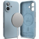 Θήκη Apple iPhone 16 - Ringke Silicone Magnetic Ανθεκτική Σιλικόνης με MagSafe - Blue (8800274960619)